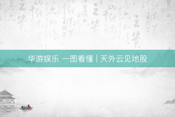 华游娱乐 一图看懂 | 天外云见地股